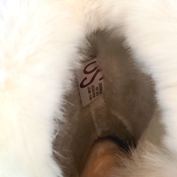 Faux Fur Boots Chestnut Brown - Picture 6 of 8